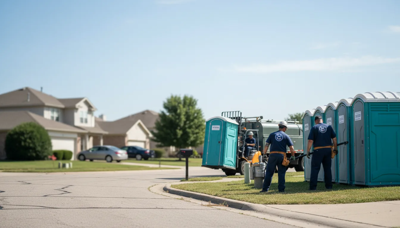 Porta Potty Rental in Verona, MS near me